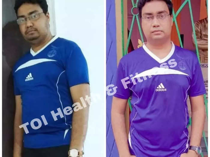 inspirational weight loss journey this guy achieved the goal of losing 13 kg weight in just 52 days by taking morning fat burning kadha at home. know the easy recipe.