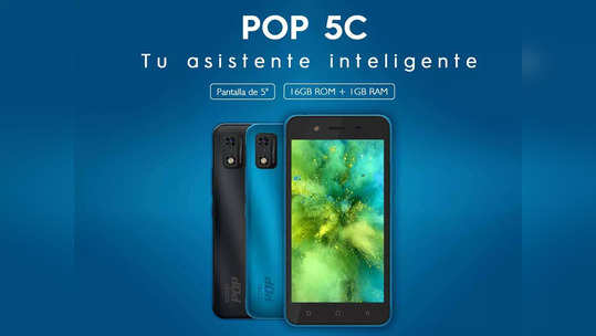 Tecno Pop 5C बजेट स्मार्टफोन झाला लाँच, पाहा फीचर्स