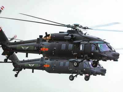 भारत की सीमा पर हेलिकॉप्‍टर की फौज तैनात कर रहा चीन, तिब्‍बत में बनाया विशाल हेलीपोर्ट 
