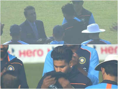 IND vs NZ Kanpur Test: सुनील गावस्कर ने दी टेस्ट कैप और श्रेयस अय्यर ने उसे चूम लिया, देखें वीडियो 