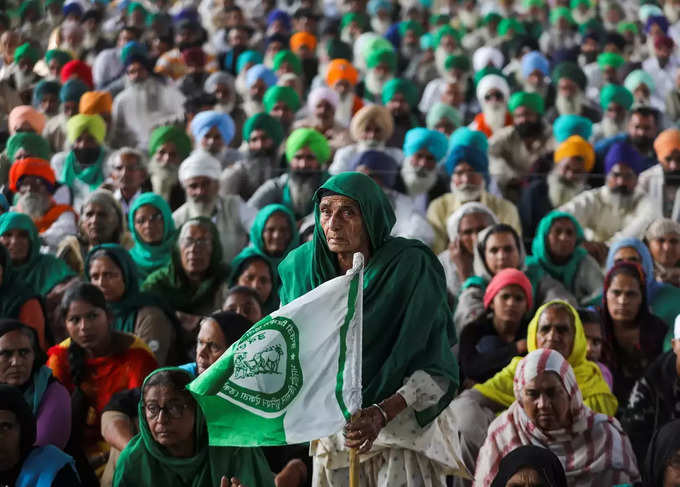 farmers protest