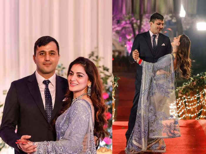 shraddha arya wears light shade saree for her reception but why it could be a bad choice for a bride