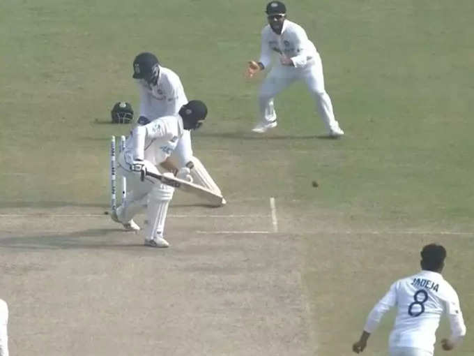 IND vs NZ Kanpur Test: When Ravindra made Ravindra dance on the spin, then clean bowled on a strange ball