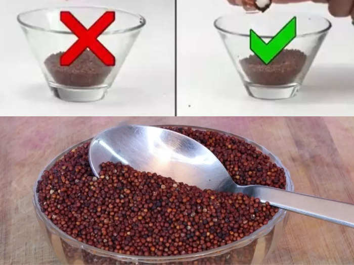 fssai explains simple test on how to check adulteration in ragi or finger milletat home