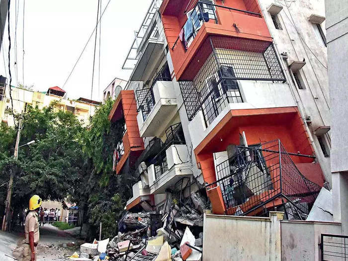 building collapse in bengaluru