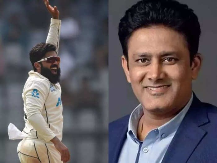 ajaz patel becomes only the third bowler in test cricket history to pick all ten wickets in an innings, anil kumble, vvs laxman, irfan pathan react