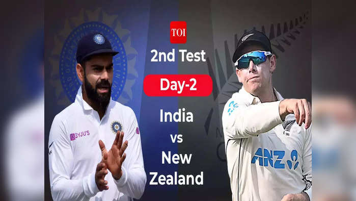 India vs New Zealand 2nd Test Day 3 : तिसऱ्या दिवसावरही भारताचेच वर्चस्व