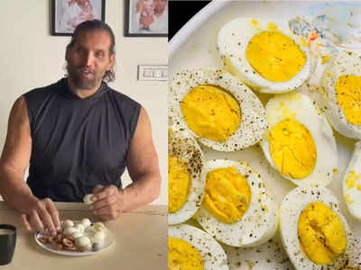 Khali Diet Plan: 7 फुट के द ग्रेट खली एक दिन में खा जाते हैं इतने अंडे और अंजीर, देखकर हिल जाए किसी का भी दिमाग 
