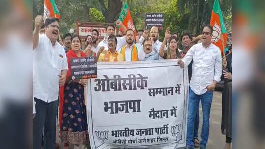 ओबीसी आणि मराठा आरक्षण महाविकासआघाडी सरकारमुळेच रखडलेय; भाजपचा आरोप