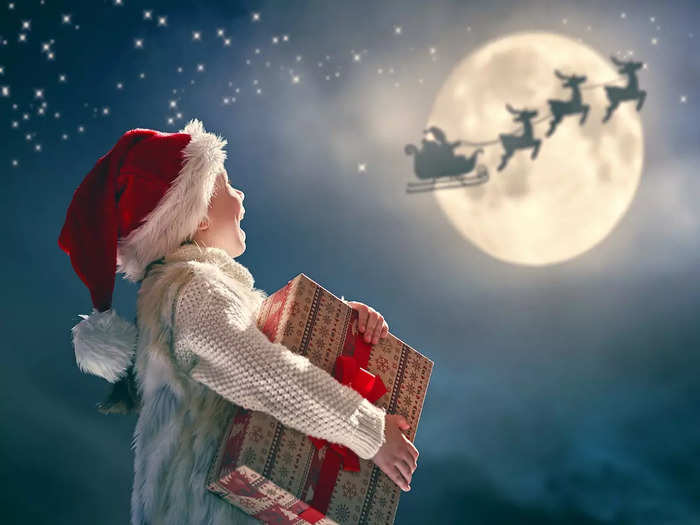 lying about santa to your child could be nice know its benefits