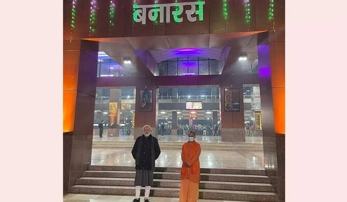 pm modi visit varanasi railway station pm modi visit varanasi railway station