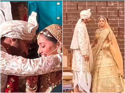 Ankita Lokhande Wedding: शाही अंदाज में हुई अंकिता लोखंडे-विक्की जैन की शादी, देखिए बारात से सात फेरों के फोटोज और वीडियोज 