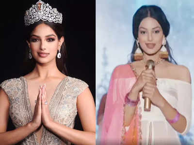TV Debut कर चुकी हैं Miss Universe 2021 Harnaaz Sandhu, रवि दुबे के शो में आई थीं नजर, Video Viral 
