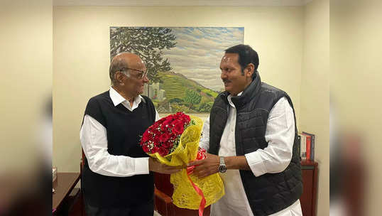 udayanraje bhosale meets sharad pawar : शरद पवारांची भेट घेतल्याने उदयनराजे भोसले चर्चेत, फोटो झाला व्हायरल