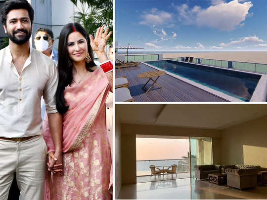 Vicky Kaushal and Katrina Kaif lavish and ultra luxurious pad in Juhu Rajmahal Building