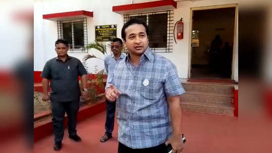 Mla nitesh rane: आमदार नितेश राणे कणकवली पोलिस ठाण्यात; झाली अर्धा तास चौकशी, म्हणाले...