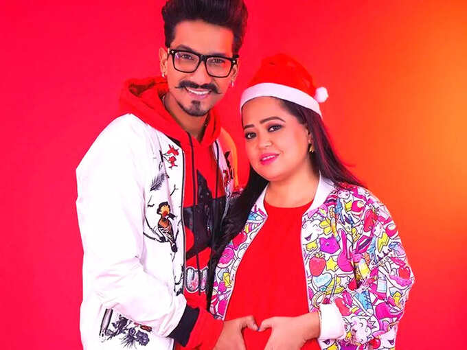 Bharti Singh flaunts her baby bump