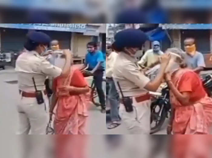 Ias Helped old lady video goes viral