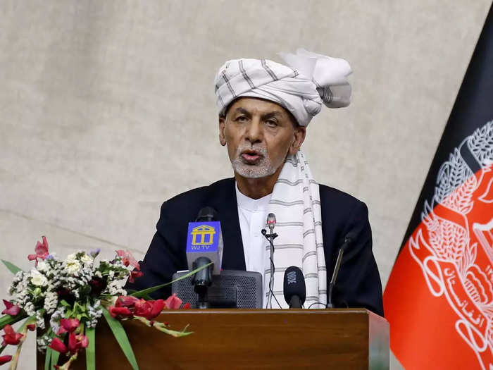 Former Afghan President Ashraf Ghani