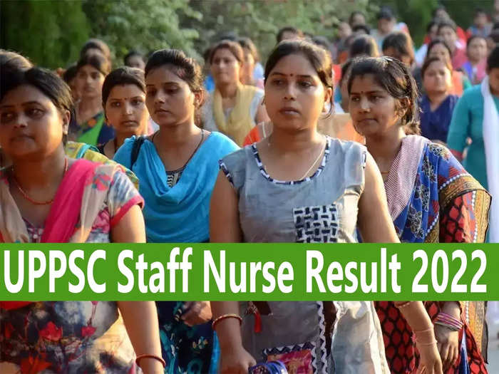 UPPSC Staff Nurse Sister Grade 2 Result 2022