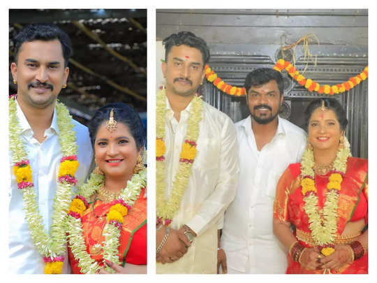 shubha poonja marriage photos: bigg boss kannada 8 fame actress shubha  poonja and sumanth mahabala marriage photos | Vijaya Karnataka Photogallery