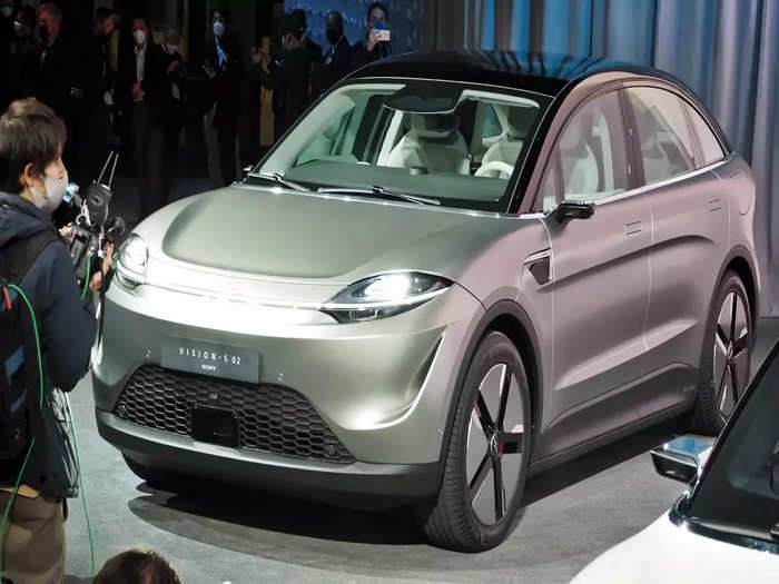 Sony Vision S 02 electric SUV Look Features