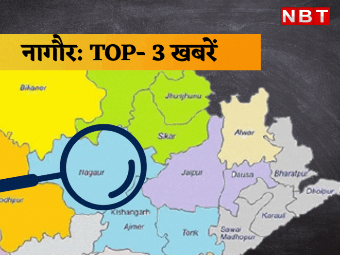 top 3 news from nagaur today with latest update from crime, police