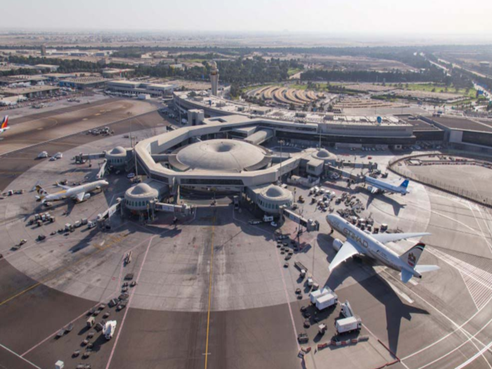 Abu Dhabi international airport