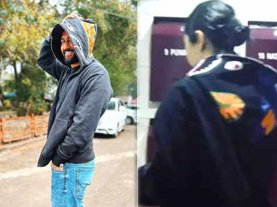 इंदौर में शूटिंग कर रहे विक्की कौशल ने पहनी 'खास' हुडी , फैंस बोले- कटरीना ने जैकेट वापस कर दिया क्या 