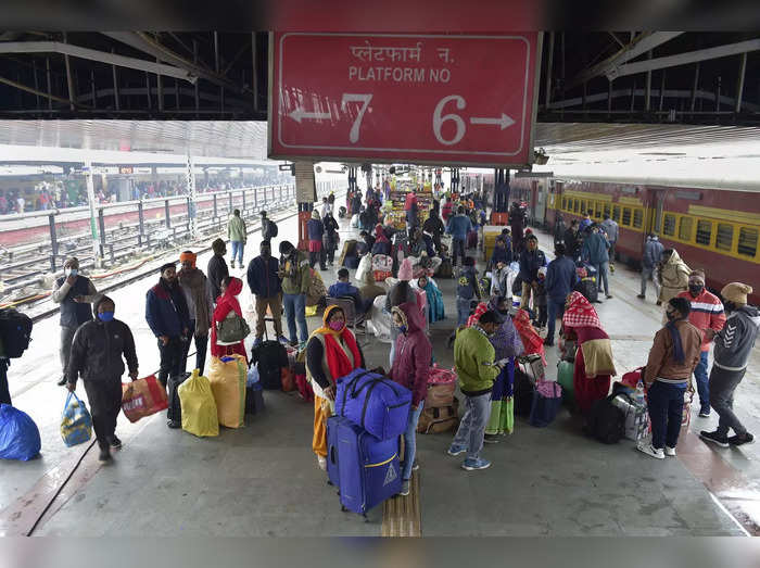 Passengers wait at stations as many trains are cancelled (File Photo)