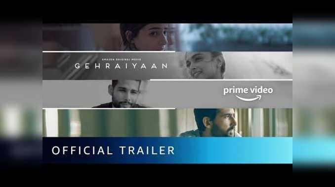 Gehraiyaan - Official Trailer | Deepika Padukone, Siddhant Chaturvedi, Ananya, Dhairya| Shakun Batra 