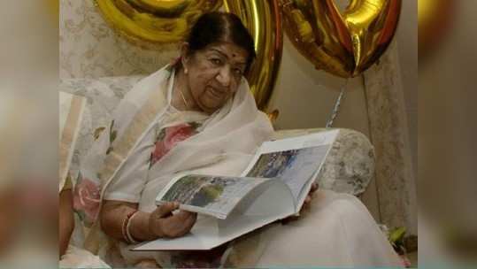 Lata Mangeshkar Health Update: लता मंगेशकरांच्या तब्येतीत सुधारणा, वेन्टिलेटर काढण्यात आलं