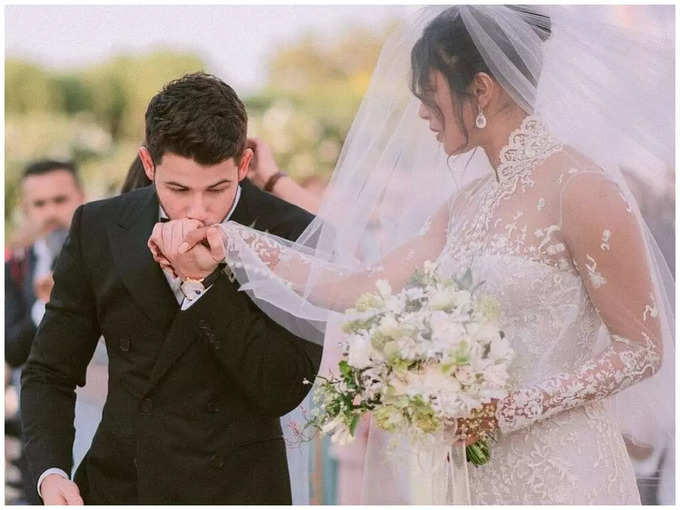 priyanka christian wedding dress