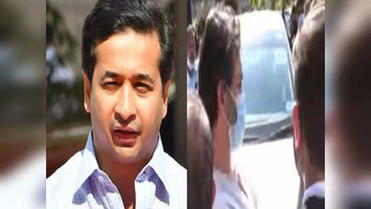 Nitesh Rane: सत्र न्यायालयाने नितेश राणेंचा जामीन अर्ज फेटाळला, पोलिसांनी कोर्टाबाहेर गाडी अडवल्याने राडा