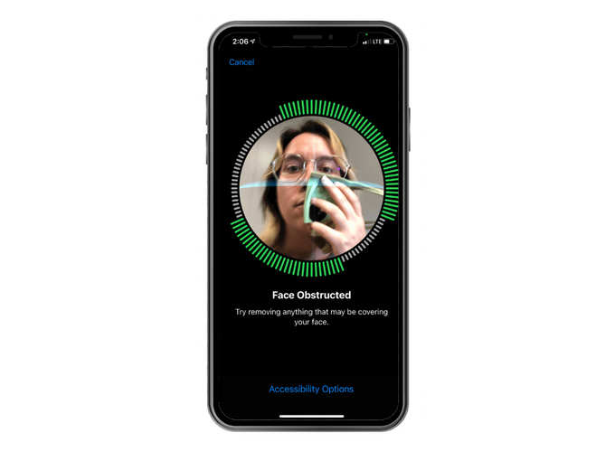 apple face id with mask working