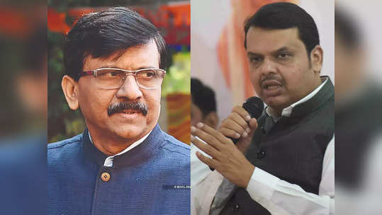 fadnavis slams sanjay raut : फडणवीसांचा संजय राऊतांवर पलटवार; म्हणाले, 'सिंह गिधाडाच्या धमक्यांना...'