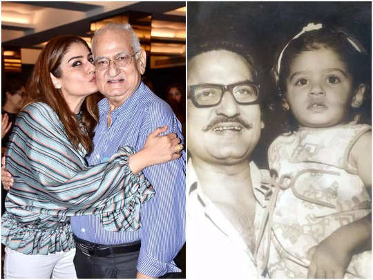 raveena tandon father death