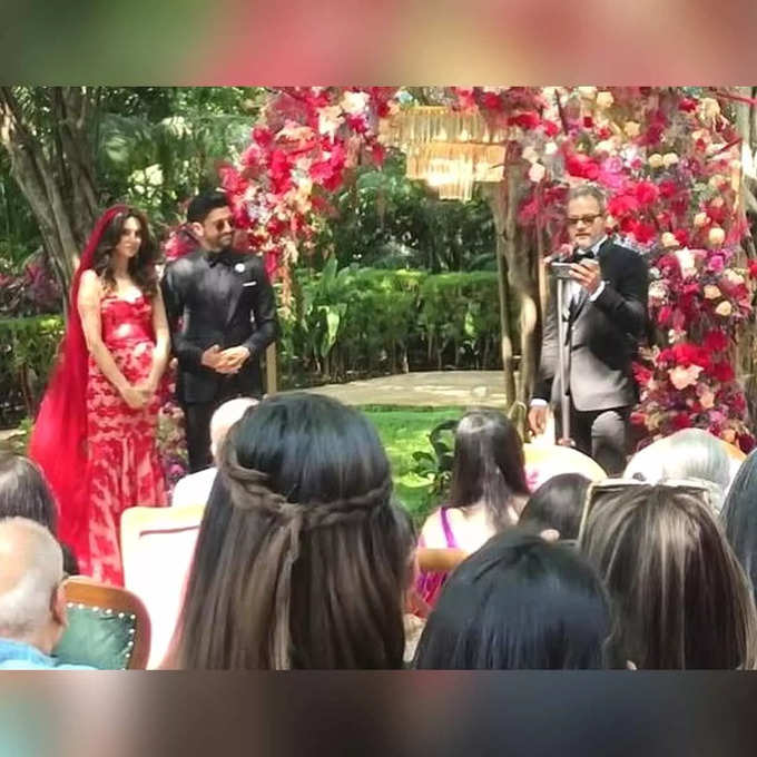 Farhan Akhtar-Shibani Dandekar wedding vows