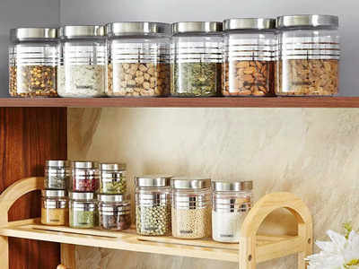 या spice containers set मध्ये मसाले राहतील सुरक्षित, स्वाद देखील दीर्घकाळ टिकून राहील 