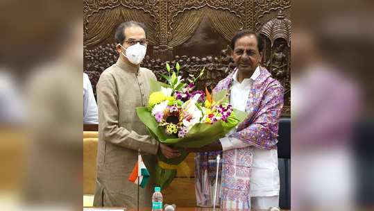 KCR meets uddhav thackeray: तेलंगणचे मुख्यमंत्री केसीआर आणि उद्धव ठाकरेंची भेट; काय झाली चर्चा?