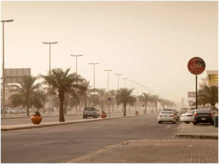 dust storm saudi
