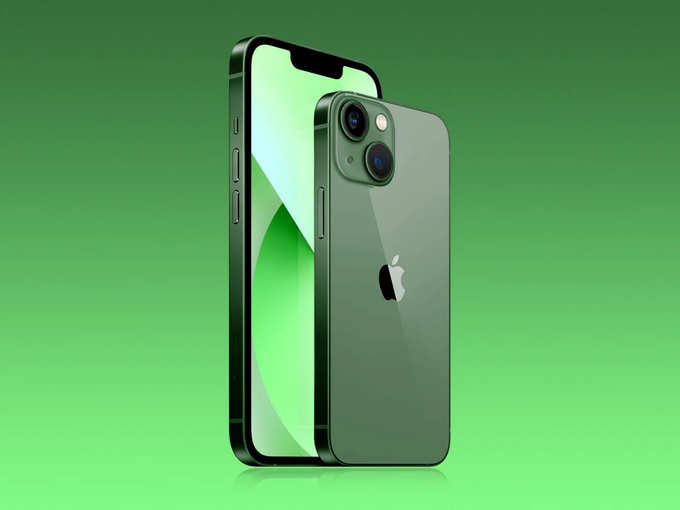green iphone 13.