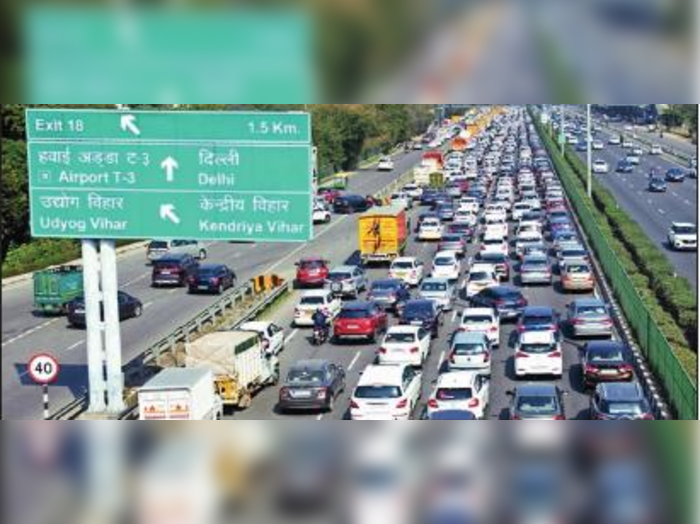 gudgaon gurugram traffic update