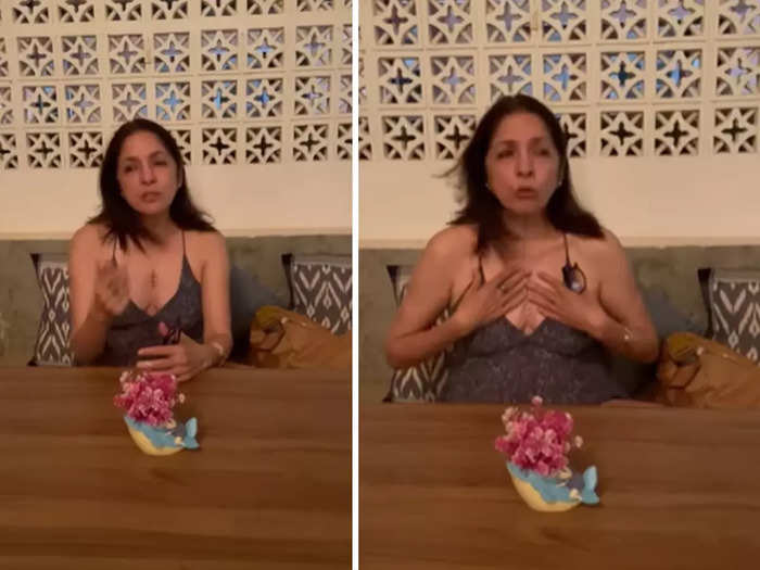 NEENA GUPTA Shared a video about her dress