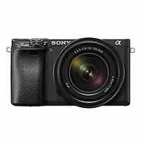 Sony Alpha 6400 ILCE-6400M DSLR Camera (18-135mm Lens, Black)