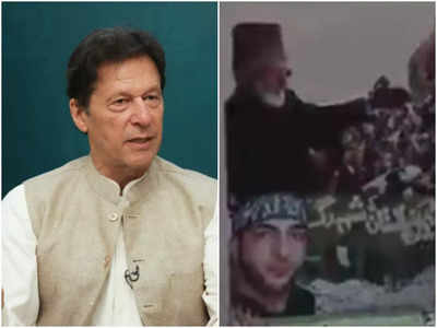 पहले इमरान का भाषण और अब परेड में आतंकी बुरहान वानी की तस्वीर, नहीं बाज आ रहा पाकिस्तान 