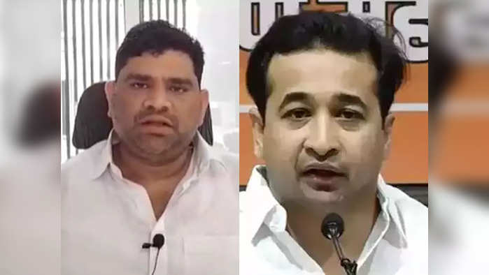 Nitesh Rane vs Vaibhav Naik : नितेश राणेंच्या 'त्या' आरोपांवर शिवसेना आमदार म्हणाला, चोराच्या उलट्या बोंबा...