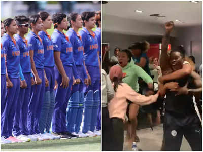 VIDEO: जमकर झूमीं वेस्टइंडीज की महिला खिलाड़ी, मनाया वर्ल्ड कप में भारत की हार का जश्न 