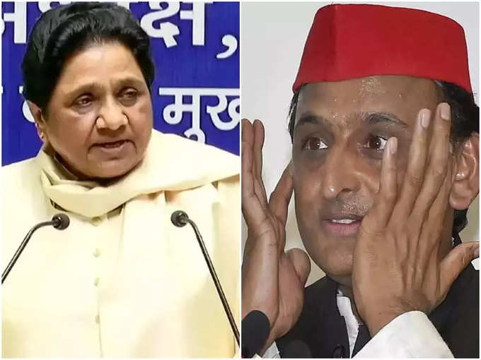 Mayawati and Akhilesh yadav