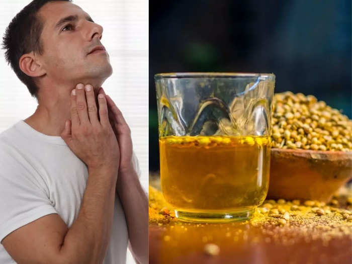 health benefits of coriander water or dhania pani for thyroid explained by ayurvedic doctor dr dixa bhavsar